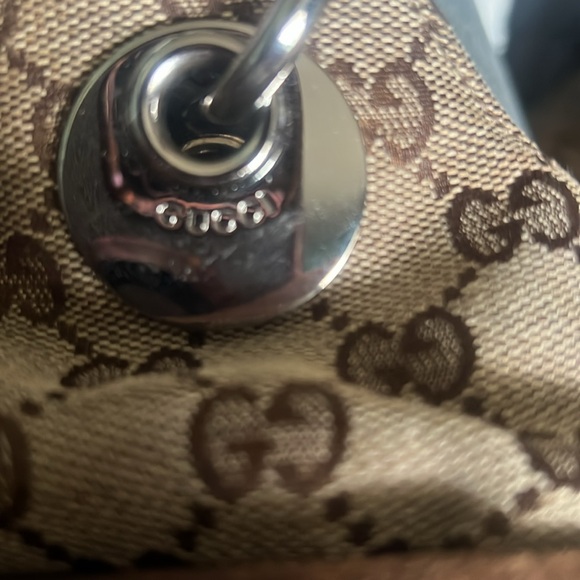 Gucci small tote-project bag. Hardware in good condition. Authentic. - Picture 7 of 12